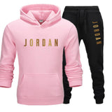 Men's Jordan 23 Letter Suit Brand Sportswear Sportswear Suit Men's Sports Hoodie + Pants Suit Casual Sportswear Men's Hoodie